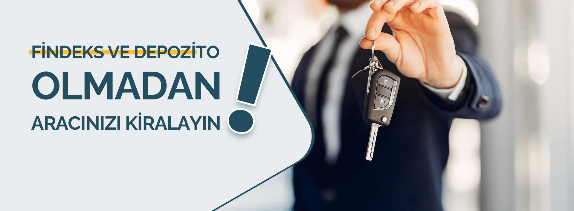 Findeks ve Depozito Olmadan Aracınızı Kiralayın!